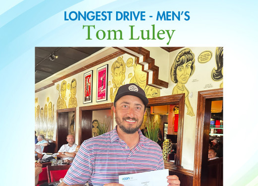 Longest Drive Mens Winner social