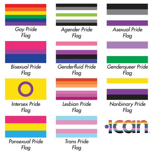 The meaning behind the many LGBTQ+ flags and who they represent