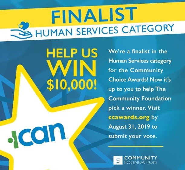 We are honored to be a Community Choice Awards finalist! Please vote